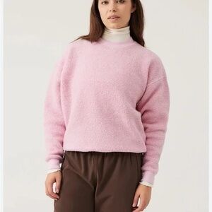 Outdoor Voices Pink Megafleece Women's Sweatshirt